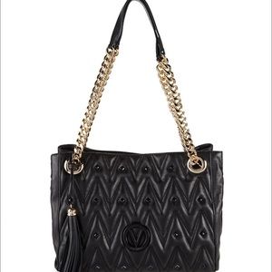 Valentino Luisa D leather tote